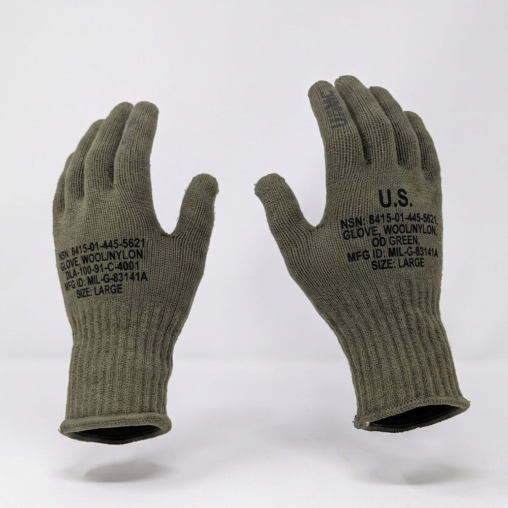 New - USMC Enhanced Grip Glove Inserts- USMC Olive Drab